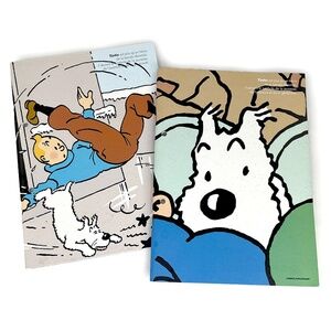 Adventures of Tintin Vintage Lined Notebooks - 2